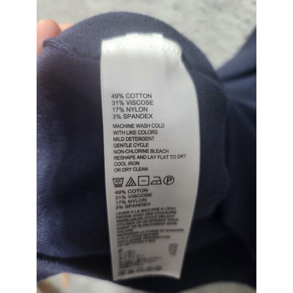 Womens Tommy Bahama Belted Dress Size Large Pickford Wrap Ocean Deep NWT - Picture 6 of 11